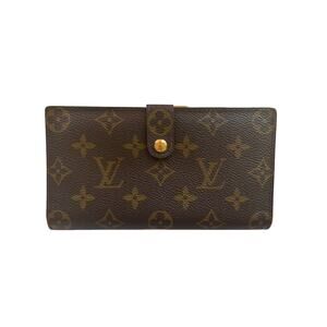 Louis Vuitton Monogram Porte Trésor International Wallet Brown Canvas